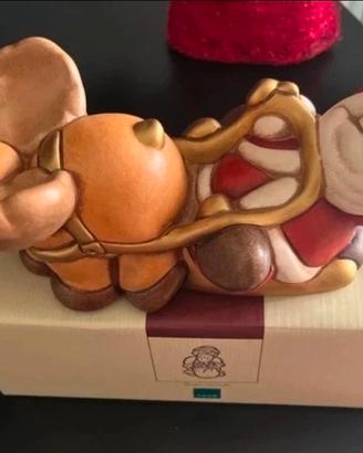 Thunslitta  babbo natale con alce