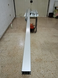 Ganciera in lega lunga 10metri ideale x macelleria