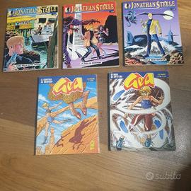 lotto fumetti - Gea e Jonathan Steele