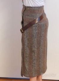 "PRIMA PAGINA" GONNA lunga in lana