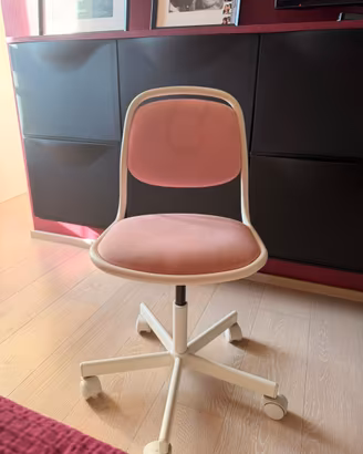 Sedia con rotelle da studio