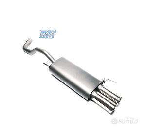 SILENZIATORE DI SCARICO PER VOLKSWAGEN VW POLO 199