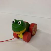 Ranocchia in legno colorato