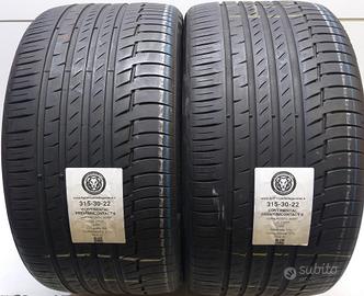 2 GOMME 315 30 22 CONTINENTAL A55301