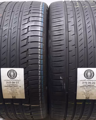 2 GOMME 315 30 22 CONTINENTAL A55301