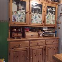 Mobile soggiorno credenza in pino
