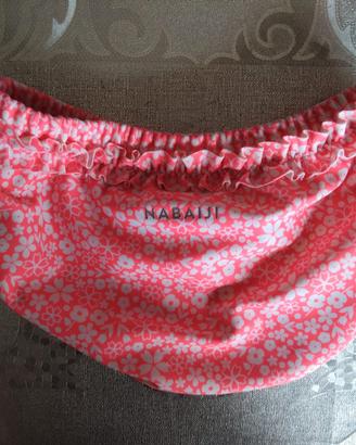 Costume slip lavabile baby bambina rosa Decathlon