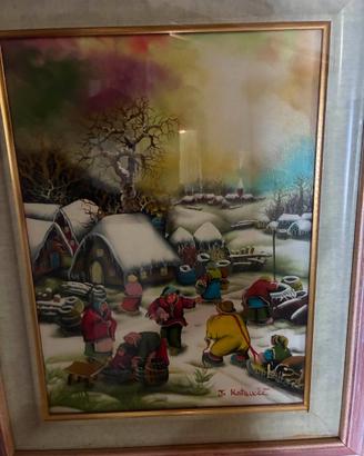 due opere dipinte da J. Katawic