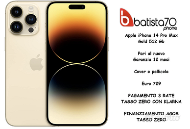Apple iPhone 14 Pro Max Gold 512 Gb