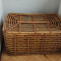 Cassapanca in vimini