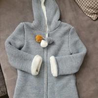 Maglia da bimba Lola palacios tre anni grigia