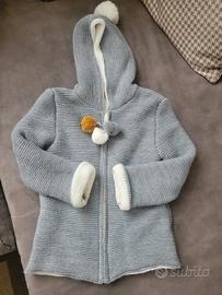 Maglia da bimba Lola palacios tre anni grigia