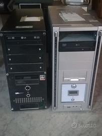 vari case pc + schede madri e tablet rotti