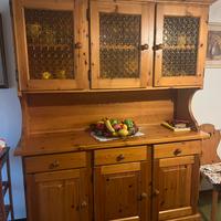 Credenza con vetrina