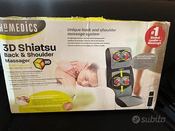 3D shiatsu sedile massaggiatore