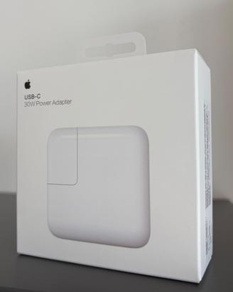 NUOVO Apple Alimentatore Originale 30W Type-C 2026