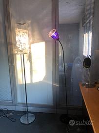 piantane illuminanti vetro