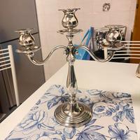 Candelabri argento 800