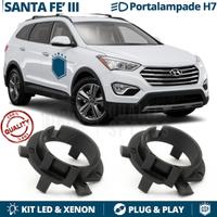 ADATTATORI montaggio LED H7 per Hyundai Santa Fe 3