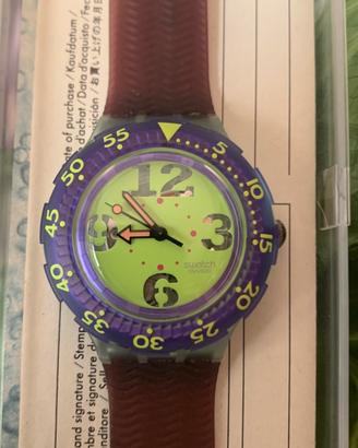 Swatch  Scuba Spray Up , nuovo mai indossato