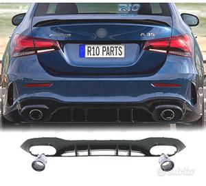 DIFFUSORE MERCEDES CLASSE A V177 SEDAN 18- A35 AMG