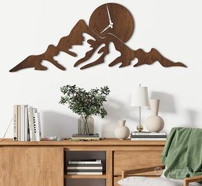 Orologio da parete montagna