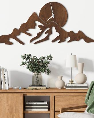 Orologio da parete montagna