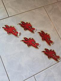 Adesivi vintage prismatici