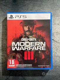 Call of duty Modern Warfare 3 PS5