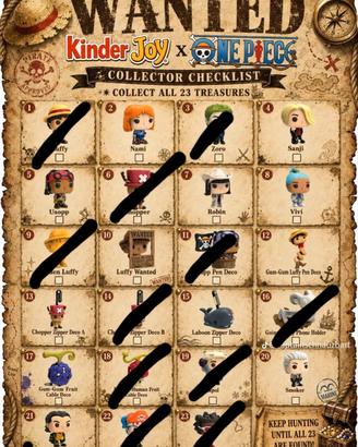 One Piece Kinder Joy Funko Pop