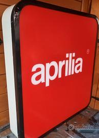 insegna luminosa Aprilia
