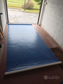 Tenda in PVC motorizzata per ufficio/magazzino