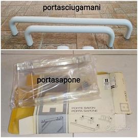 Porta asciugamano e sapone