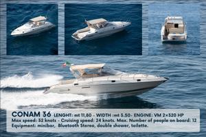 CONAM lupo di mare linea d'asse - natante