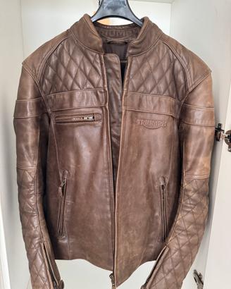 Giacca moto Triumph Arno in pelle tg. S
