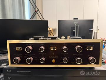 Amplificatore valvolare H.H. Scott LK-72 (Testato)