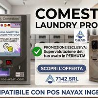 Casse centralizzate per lavanderie self Service