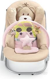 Sdraietta
con schienale regolabile e riduttore 