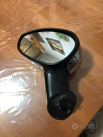 Retrovisore cromato Fiat 500