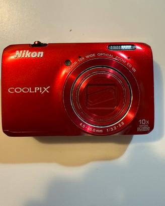 Nikon coopix S6300,16 MP,zoom 10