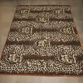 Coperta Lana Animalier Vintage