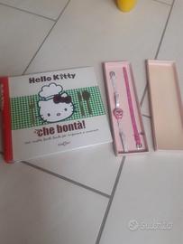 HALLO KITTY Orologio e ricettario 
Orologio nuovo 