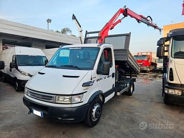 IVECO DAILY 65C17 GRU E RIBALTABILE TRILAT.-2006