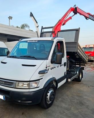 IVECO DAILY 65C17 GRU E RIBALTABILE TRILAT.-2006