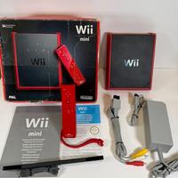 NINTENDO WII MINI COMPLETA + SCATOLA