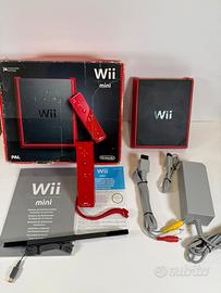 NINTENDO WII MINI COMPLETA + SCATOLA