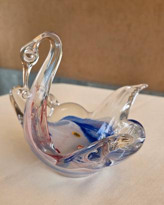 Cigno in vetro di Murano 