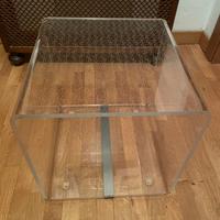 Tavolino in plexiglas Vesta con led integrato