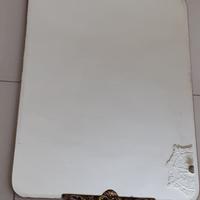 SPECCHIO D' EPOCA CON FREGI IN BRONZO