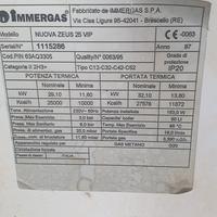 caldaia immergas nuova zeus 25 vip